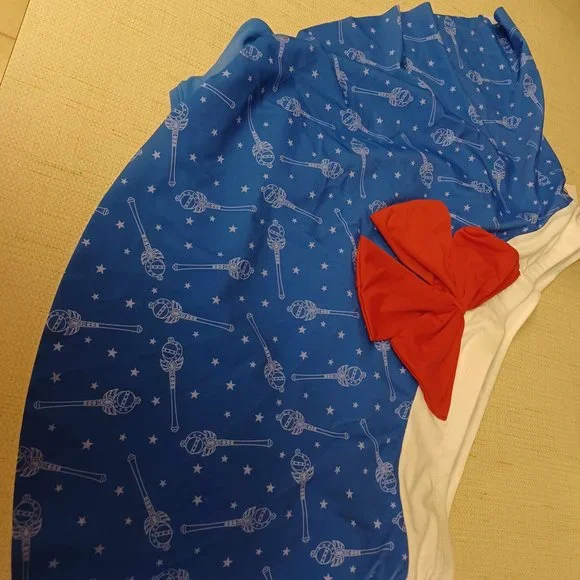 Sailor Skirted Bow Crescent Moon Bottoms New Tags Sz 4 - Picture 4 of 6